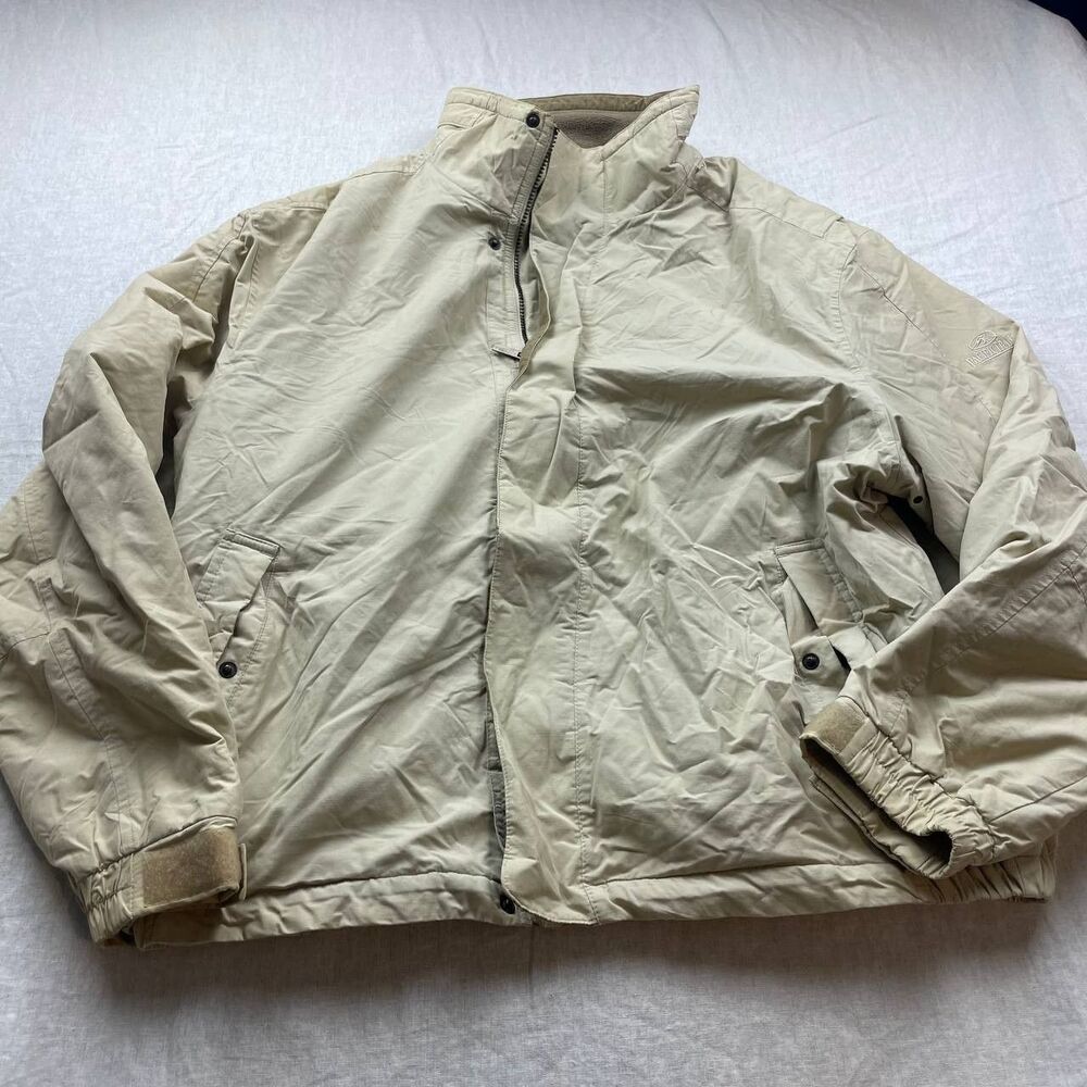 VTG Pacific Trail Outdoor‎ Wear Jacket Mens XL Tan Fleece Lined Hiking Coat